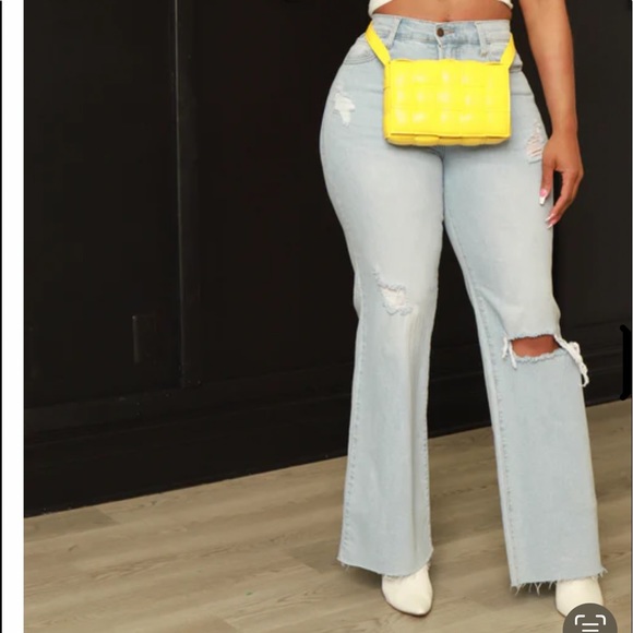 Swank a posh Mom Jeans Sexy Size 15 - Picture 5 of 5